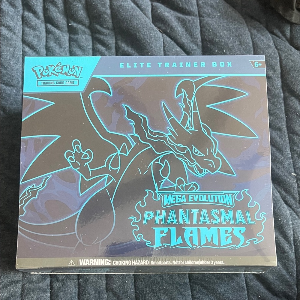 Pokemon Elite Trainer Box - Black and Blue Phantasmal Flames